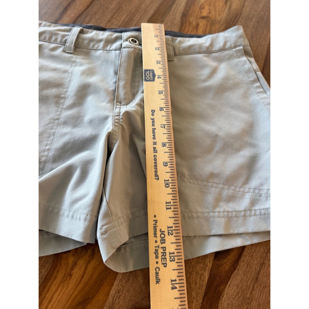 Patagonia Womens Quandary Shorts Size 8 Gray Hiking Outdoor Lightweight Stretch - Picture 8 of 9